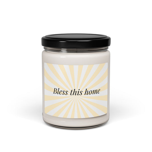 Bless This Home Candle